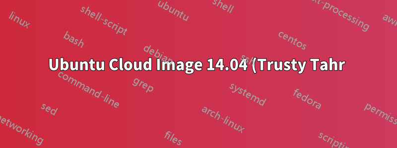 Ubuntu Cloud Image 14.04 (Trusty Tahr) hat nur eine Netzwerkschnittstelle (eth0)