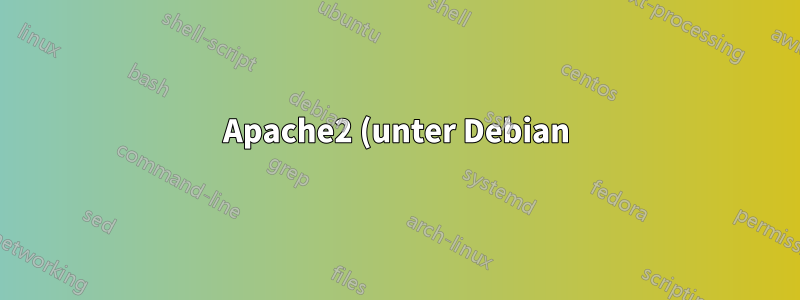 Apache2 (unter Debian) – Kennwortanforderung für Website hinzufügen