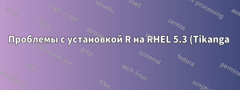 Проблемы с установкой R на RHEL 5.3 (Tikanga)
