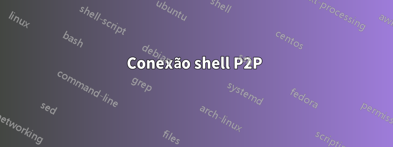 Conexão shell P2P