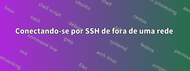 Conectando-se por SSH de fora de uma rede
