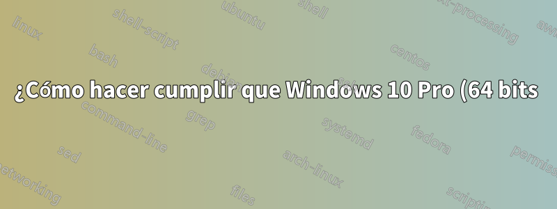 ¿Cómo hacer cumplir que Windows 10 Pro (64 bits) tenía una resolución de 1280 x 768?