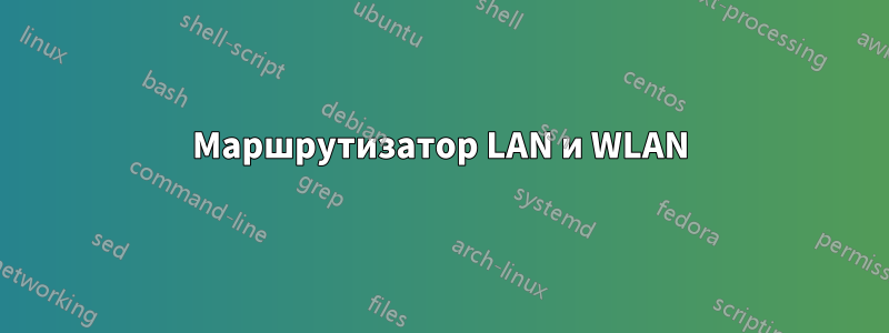 Маршрутизатор LAN и WLAN