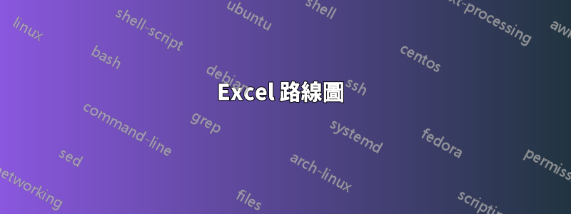 Excel 路線圖 