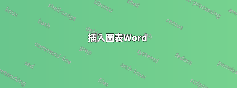 插入圖表Word