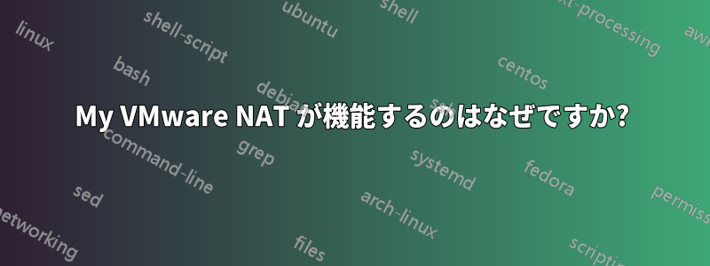 My VMware NAT が機能するのはなぜですか?
