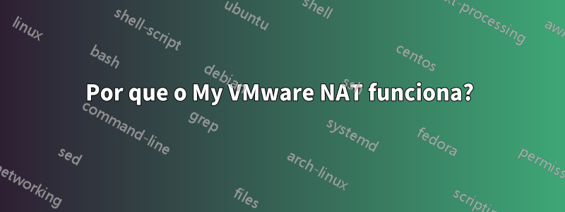 Por que o My VMware NAT funciona?
