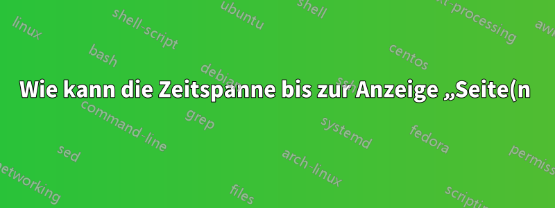 Wie kann die Zeitspanne bis zur Anzeige „Seite(n) reagieren nicht“ verlängert werden? (Chrome)