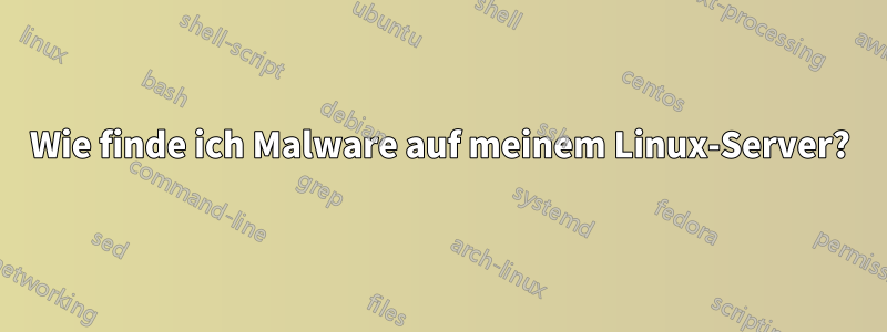 Wie finde ich Malware auf meinem Linux-Server?
