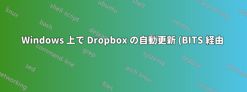 Windows 上で Dropbox の自動更新 (BITS 経由) を無効にして、最後の安定したバグのないバージョンにロールバックしますか?