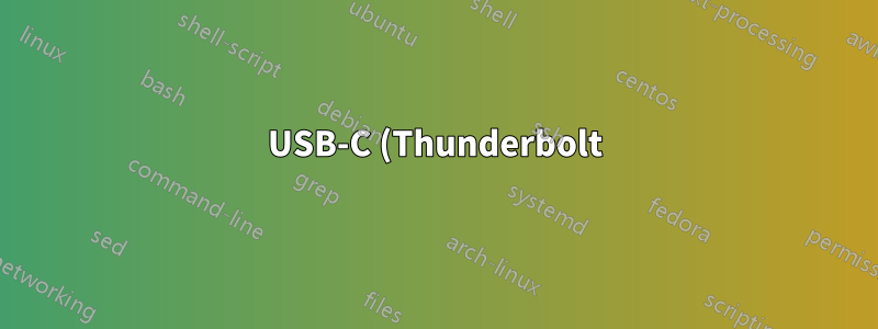 USB-C (Thunderbolt) von XPS auf Displayport: Was ist der Trick?