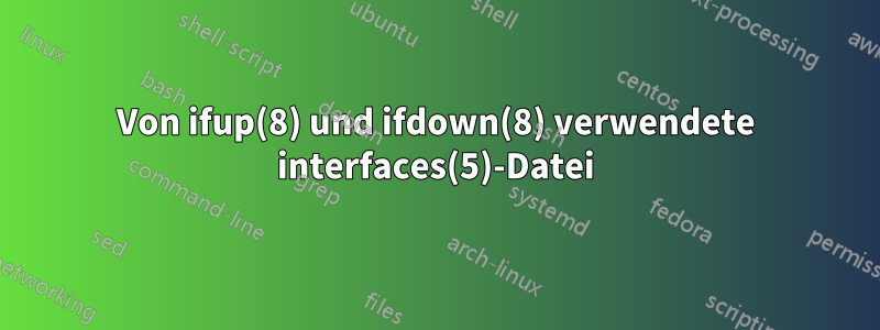 Von ifup(8) und ifdown(8) verwendete interfaces(5)-Datei