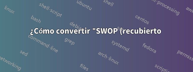 ¿Cómo convertir "SWOP (recubierto), 20%)" CMYK TIFF a sRGB PNG y lo mismo CMYK JPG a sRGB JPG?