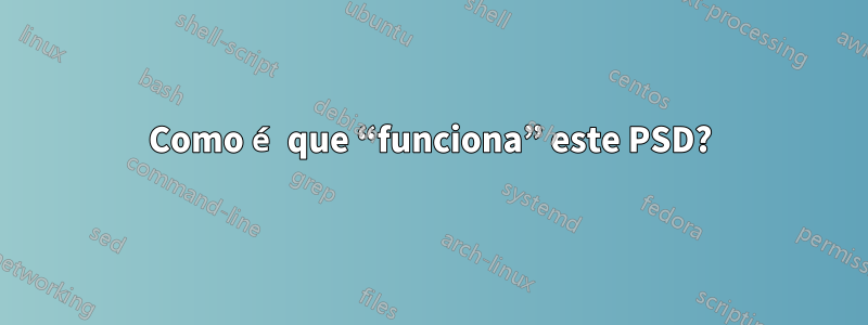 Como é que “funciona” este PSD?