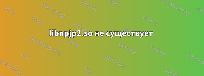 libnpjp2.so не существует