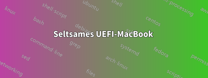 Seltsames UEFI-MacBook