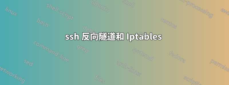 ssh 反向隧道和 Iptables