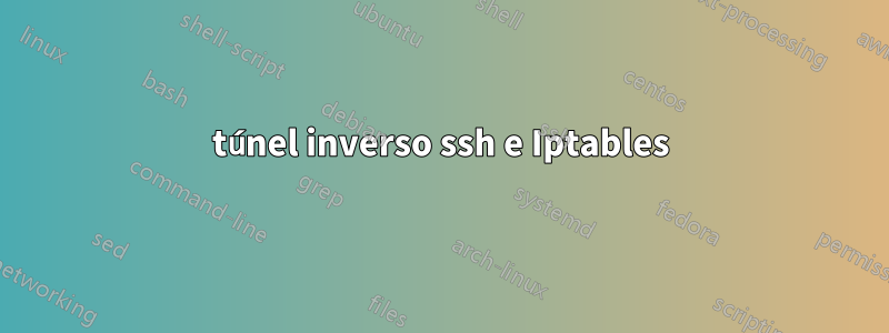 túnel inverso ssh e Iptables