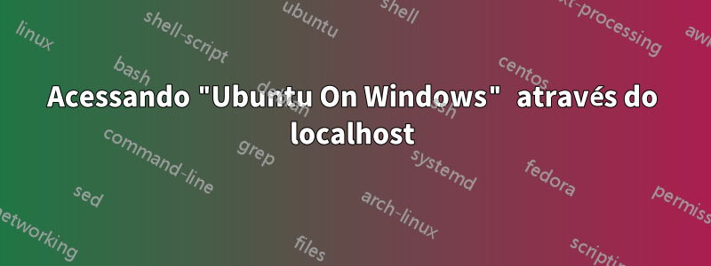 Acessando "Ubuntu On Windows" através do localhost