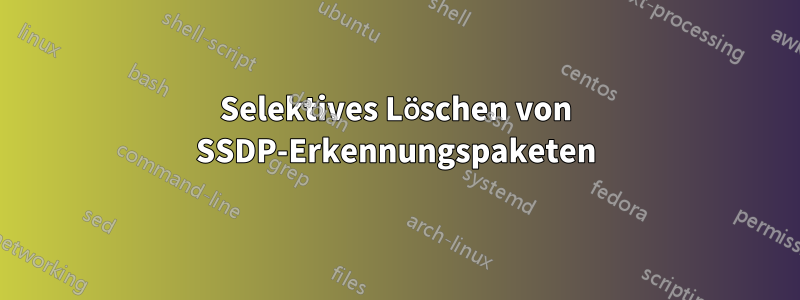 Selektives Löschen von SSDP-Erkennungspaketen