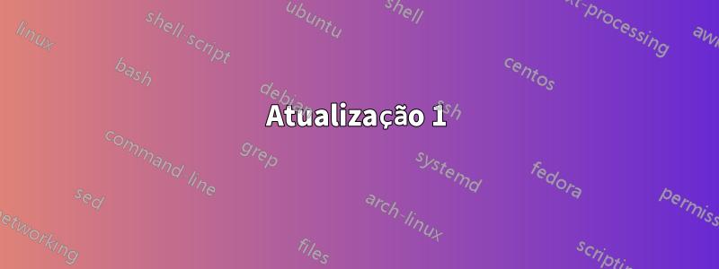 Atualização 1