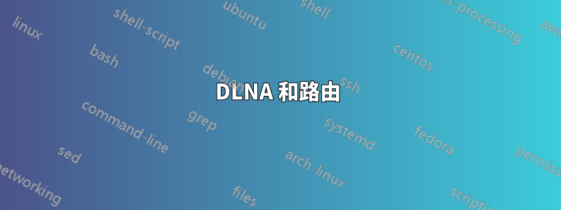 DLNA 和路由