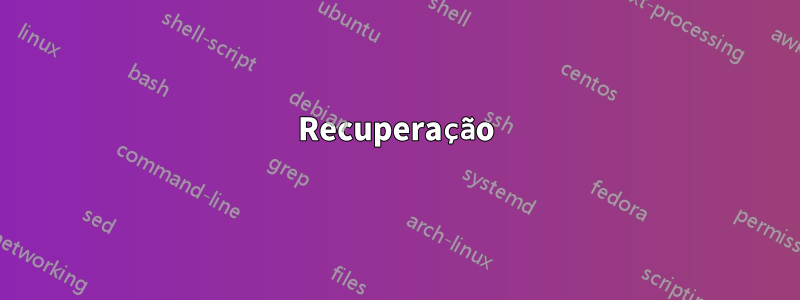 Recuperação