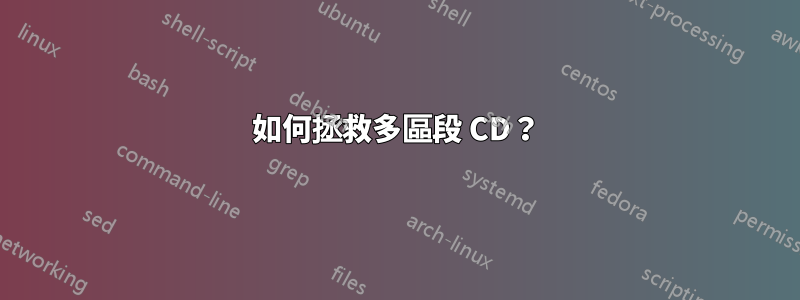 如何拯救多區段 CD？