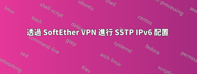 透過 SoftEther VPN 進行 SSTP IPv6 配置