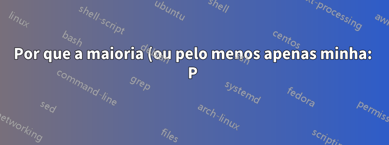Por que a maioria (ou pelo menos apenas minha: P) placa-mãe padrão CSM ativado?