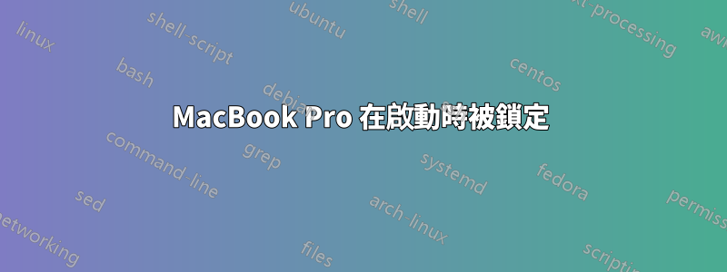 MacBook Pro 在啟動時被鎖定