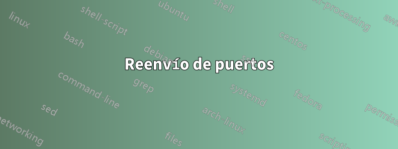3389 Reenvío de puertos