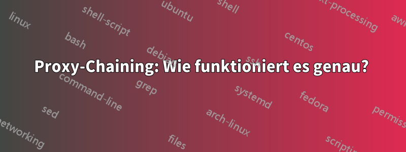 Proxy-Chaining: Wie funktioniert es genau?