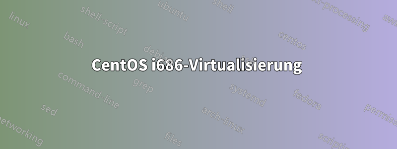 CentOS i686-Virtualisierung
