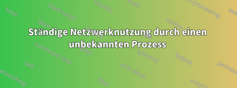 Ständige Netzwerknutzung durch einen unbekannten Prozess