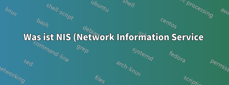 Was ist NIS (Network Information Service) und warum verwenden große Organisationen es?