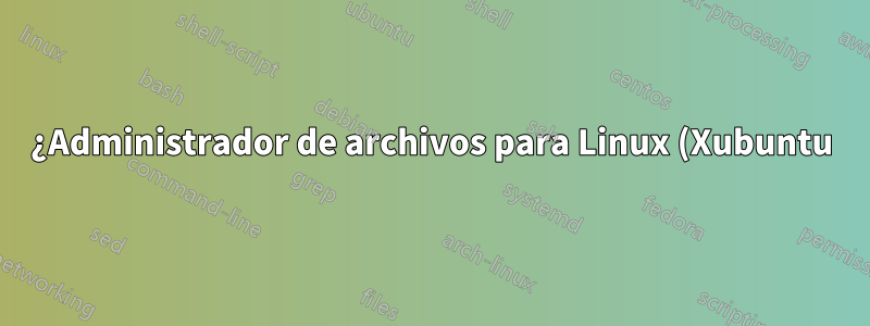 ¿Administrador de archivos para Linux (Xubuntu) que cambia automáticamente el nombre en movimiento?