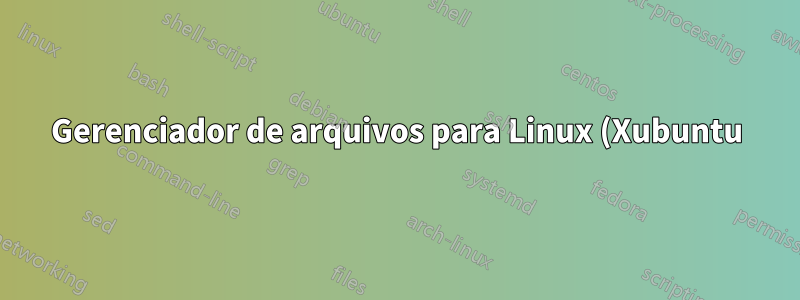 Gerenciador de arquivos para Linux (Xubuntu) que renomeia automaticamente em movimento?