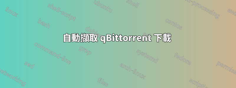 自動擷取 qBittorrent 下載