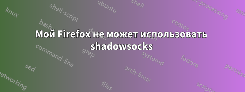 Мой Firefox не может использовать shadowsocks