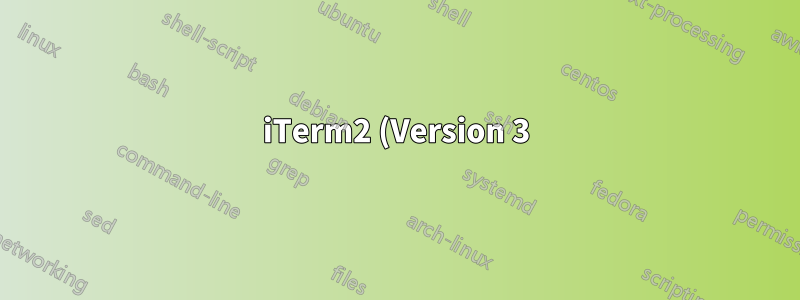 iTerm2 (Version 3): Individueller Verlauf pro Registerkarte?