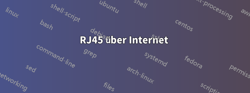 RJ45 über Internet