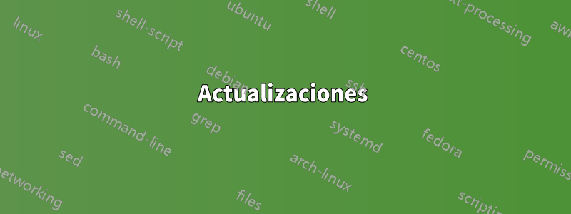 Actualizaciones