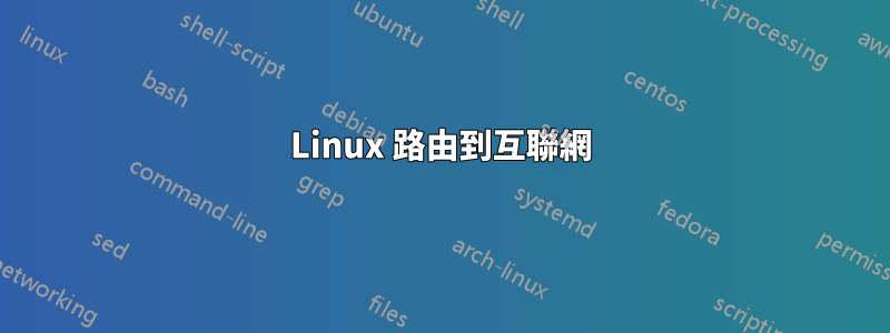 Linux 路由到互聯網