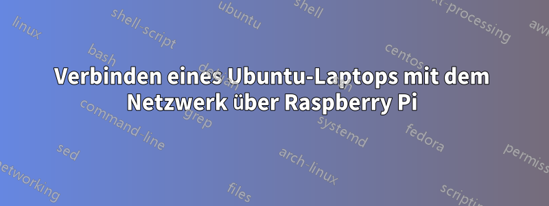 Verbinden eines Ubuntu-Laptops mit dem Netzwerk über Raspberry Pi