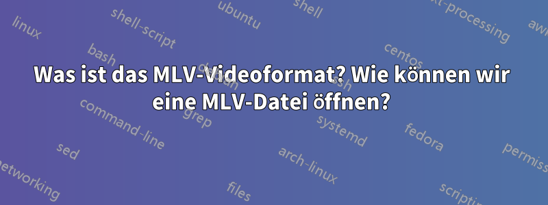 Was ist das MLV-Videoformat? Wie können wir eine MLV-Datei öffnen?