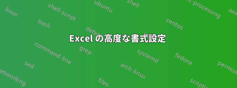 Excel の高度な書式設定