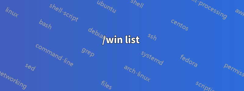 /win list