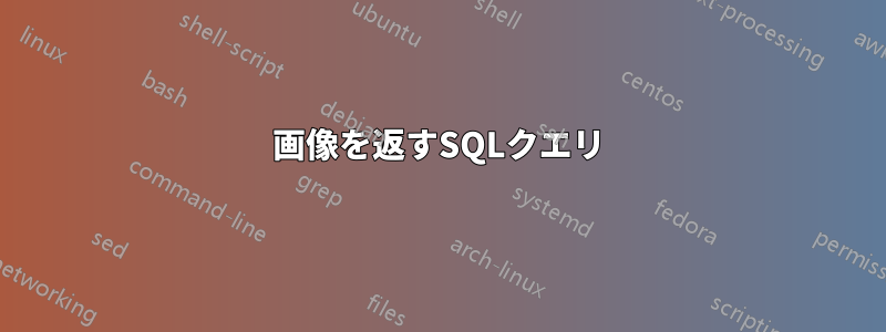 画像を返すSQLクエリ