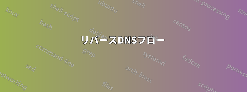 リバースDNSフロー